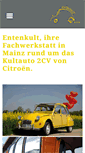 Mobile Screenshot of entenkult.de